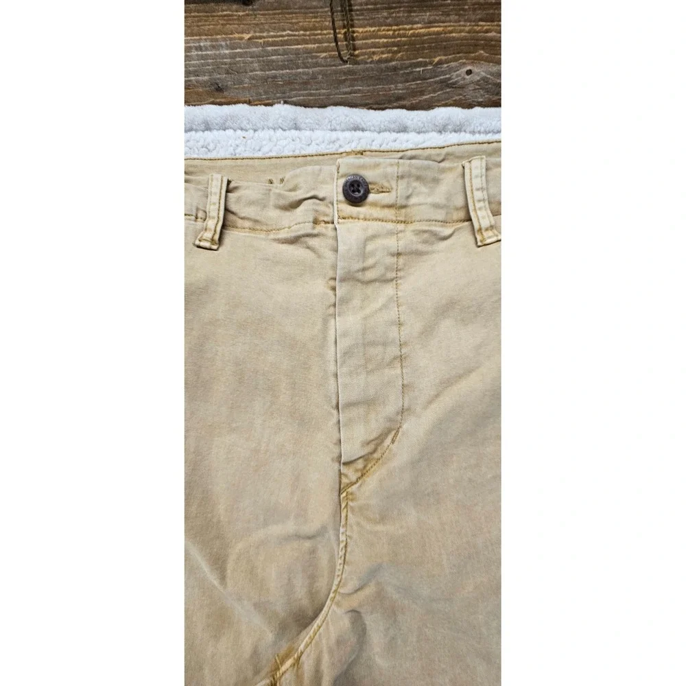 American Eagle Mens Next Level Flex Khaki Chino Pants Tan 38x34 - Picture 5 of 13